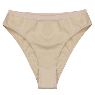 iiniim Kids Girls High Cut Ballet Dance Briefs Dancing Bottoms Gymnastic Athletic Underwear Dancewear Nude 7-8