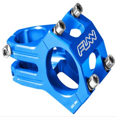 Funn Funnduro MTB Stem with 31.8mm Bar Clamp - The Ultimate Ultralight and Tough Alloy Bicycle Stem for Mountain Bike and BMX Bike, Length 60mm stem (Blue)