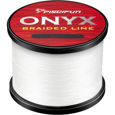 Piscifun Onyx Braided Fishing Line Advanced Superline Braid Lines 300Yd 12lb White