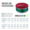 Piscifun Onyx Braided Fishing Line Advanced Superline Braid Lines 300Yd 12lb White view 2