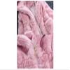 Winter Coat for Toddler Girl Rabbit Ears Winter Coat for Toddler Girls Faux Fur (8, Pink) view 2