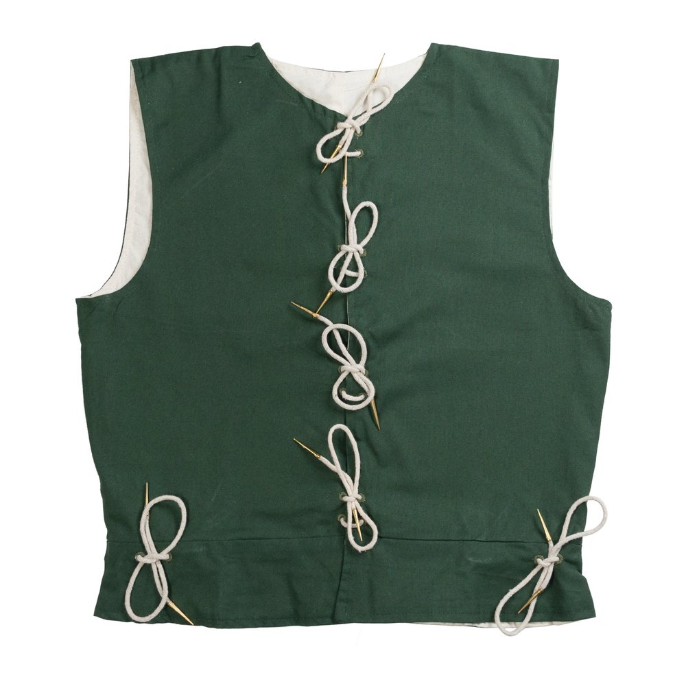 GDFB Waistcoat, Green, Xx-Large