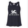 Go All Out Small Navy Womens Mother of Dragons Flowy Racerback Tank Top T-Shirt view 1