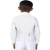 Spring Notion Big Boys' Four Buttons Suit Vest Waistcoat 14 White view 3