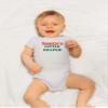 Crazy Bros Tee's Santa's Little Helper- Xmas Funny Cute Novelty Infant One-Piece Baby Bodysuit (12 Months, White) view 4