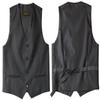 Spring Notion Big Boys' Four Buttons Suit Vest Waistcoat 12 Charchoal-B view 2