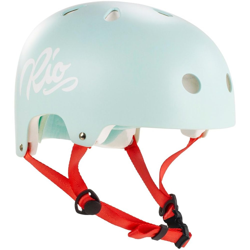 Rio Roller Script Helmet, Unisex Adult, Unisex_Adult, RIO159_57/59 cm_Verde (Teal), Green (Teal), 57/59 cm