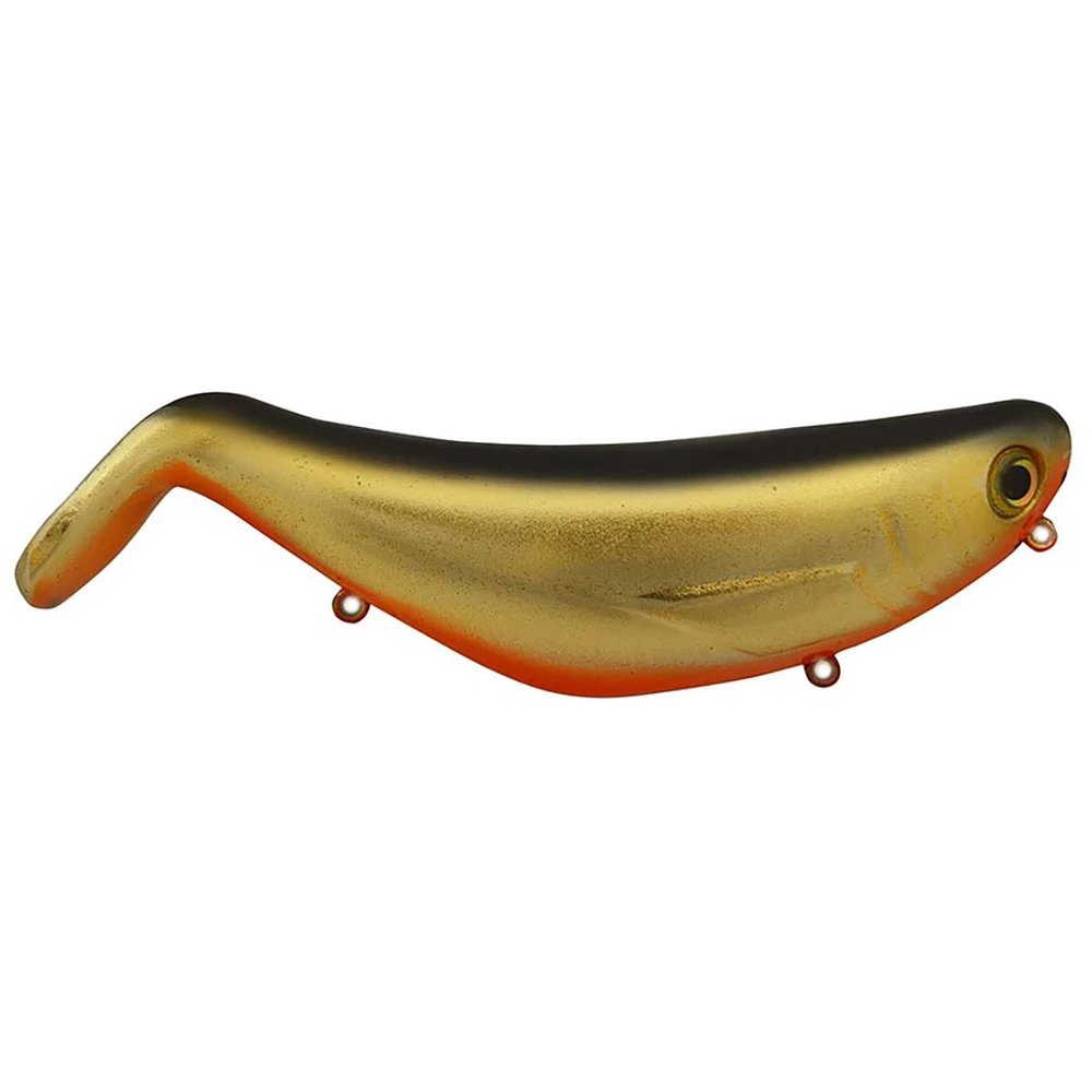 Bill Lewis Lures Lifelike Repeatable Actions Stutterstep 4.0 5/8 OZ Topwater Hard Bait Fishing Lure for Freshwater, Gold Black Back ORG Belly