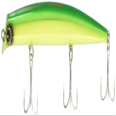 AMS Design (ima) Minnow Komomo 130 Slim Tomahawk Metal Lime Chart. #KS130T-013 Lure