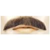 Morris Costumes LW431DBNGY M2 Synthetic Mustache44; No.51 Dark Brown with Grey view 1