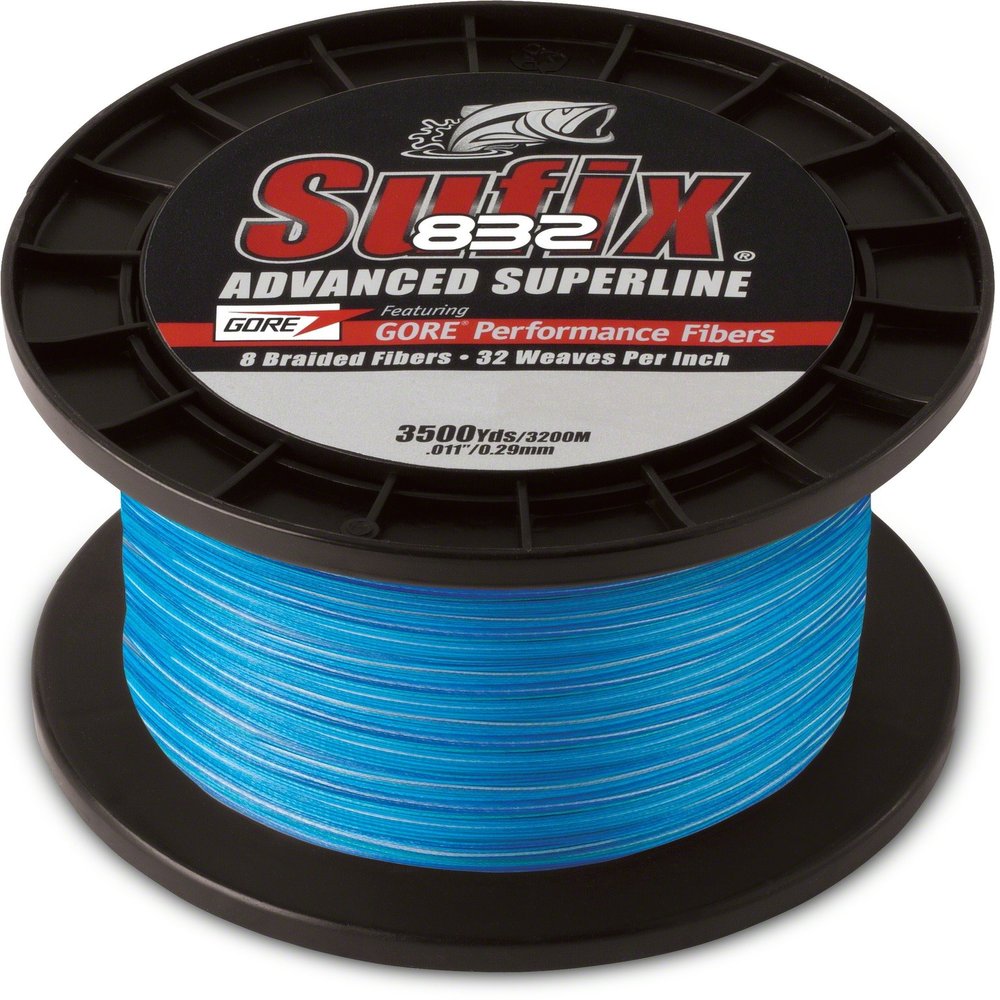 Sufix 832 Braid 20 Lb Coastal 660-420CC: 832 Braid 20 Lb Coastal Camo, One Size