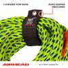 Airhead Reflective Tow Rope for 1-4 Rider Towable Tubes, 60-Feet view 2