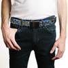 Adjustable Belt, Clamp Buckle, Cut-to-Fit, Tattoo Johnny Flower Fairy view 2