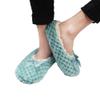 Adult Women Warm Cozy Fuzzy Soft Touch Slippers Non-Slip Lined Socks, Indoor Travel Home Slipper, Assortment A, Extra Large, 3 Pairs view 2