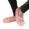 Adult Women Warm Cozy Fuzzy Soft Touch Slippers Non-Slip Lined Socks, Indoor Travel Home Slipper, Assortment A, Extra Large, 3 Pairs view 3