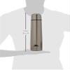 Trespass Thirst 100, Silver, Unbreakable 1L Stainless Steel Flask for Warm or Cold Drinks, Grey view 3