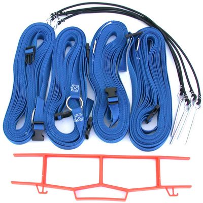 Home Court 1-inch Adjustable 8-Meter Grass Setup Boundary - M817AG (Blue)