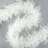 ZUCKER Chandelle Feather Boa (White, Medium) view 2
