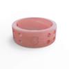Women's Misty Rose Perforated Silicone Ring Size 08 view 2