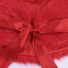 Freebily Flower Girls Faux Fur Wraps Princess Shoulder Cape Kids First Communion Wedding Bridesmaid Dress Bolero Shrug Red One Size view 3
