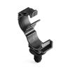 151-01166 - Locking Omega Clip, 10 14mm, with FT6 Fir Tree, PA66HIRHS, Black, 2000/ctn view 1