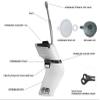 XLAB Hydroblade Tri Vertical Front Hydration System - Black view 4