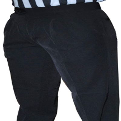 Smitty Women's Basketball Premium 4-Way Stretch Pleated Front Officials Pants - Slash Pockets (4)