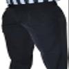 Smitty Women's Basketball Premium 4-Way Stretch Pleated Front Officials Pants - Slash Pockets (4) view 1