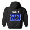 KINGS SPORTS Ravens Basketball Movie #23 Nathan Scott One Tree Hill Jersey Style Men's Hoodie Sweatshirt (Black,3XL) view 3