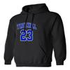KINGS SPORTS Ravens Basketball Movie #23 Nathan Scott One Tree Hill Jersey Style Men's Hoodie Sweatshirt (Black,3XL) view 4