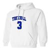 KINGS SPORTS Ravens Basketball Movie #3 Lucas Scott One Tree Hill Jersey Style Men's Hoodie Sweatshirt (White,3XL) view 4