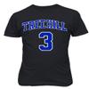 KINGS SPORTS Ravens Basketball Movie #3 Lucas Scott One Tree Hill Jersey Style Youth Boys Girls T Shirt (Black,YS) view 2