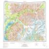 YellowMaps Anchorage AK topo map, 1:250000 Scale, 1 X 3 Degree, Historical, 1979, Updated 1980, 23.1 x 30.3 in - Tyvek view 1