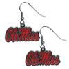 NCAA Siskiyou Sports Womens Mississippi Ole Miss Rebels Dangle Earrings and Charm Bangle Bracelet Set One Size Team Color view 2