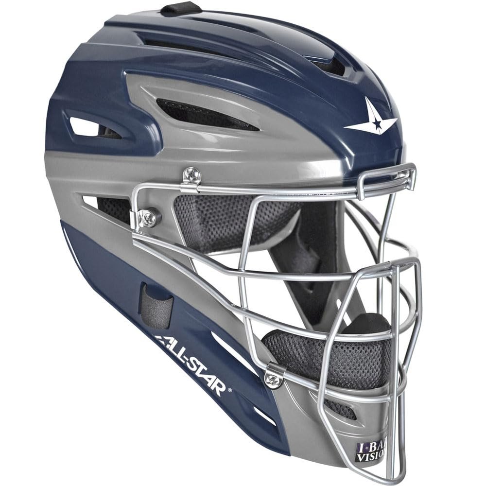 All Star Two Tone S7 MVP2500GTT Adult Baseball Catcher's Helmet