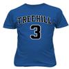 KINGS SPORTS Ravens Basketball Movie #3 Lucas Scott One Tree Hill Jersey Style Men's T Shirt (Royal,5XL) view 2