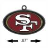 NFL Siskiyou Sports Womens San Francisco 49ers Euro Bead Necklace and Bracelet Set One Size Team Color view 4