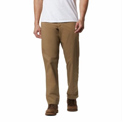Columbia Mens Rapid Rivers Hiking Pant, Flax, 40 x 32