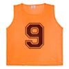 Athllete Duramesh Soccer Vest with Numbers (12 Vests) - Kids Youth and Adult Pinnies, Numbered Penny Jerseys for Soccer, Basketball, FootballL (Flame Orange Numbered, Large) view 4