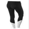 TCA Women's Impulse Printed Running Tight - Black/White S view 2