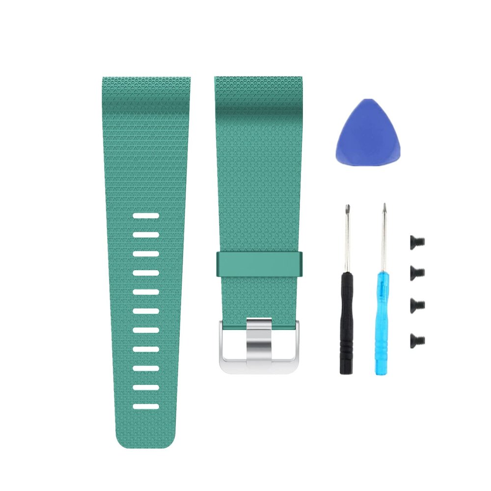 Muovrto Replacement Band for Fitbit Surge,Silicone Watch Strap Sport Watch Band