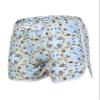Letuwj Mens Quick-Drying Swimwear Printed Tropical Style Beach Shorts White+Fish Medium view 1