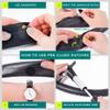 VeloChampion Mini Bike Pump with Frame Mount | Portable Compact Alloy Bicycle Pump with Frame Mount | Presta, Schrader & Dunlop Valves | for Road, Mountain, E-Bike (Alloy 7 Pump + Patches 6pk) view 3