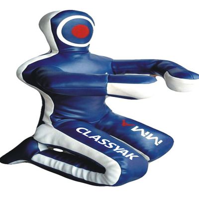 Classyak MMA Jiu Jitsu Martial Arts Training Wrestling Blue Punching Bag - Unfilled