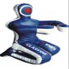 Classyak MMA Jiu Jitsu Martial Arts Training Wrestling Blue Punching Bag - Unfilled view 1