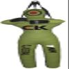 Classyak MMA Martial Arts Grappling Dummy Jiu Jitsu Punching Bag Green with Hanging Strap - 48 inches view 1