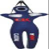 Classyak MMA Martial Arts Grappling Dummy Jiu Jitsu Punching Bag Blue with Hanging Strap - 48 inches view 1