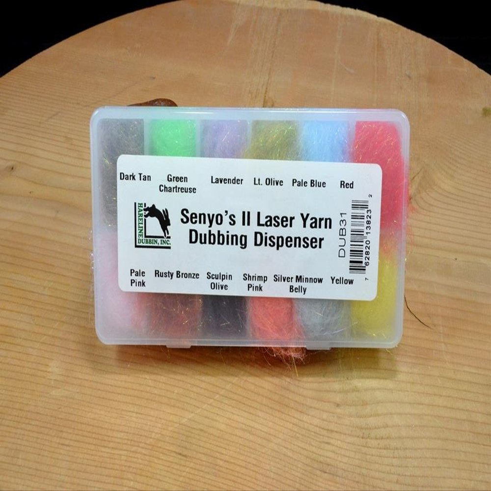 Hareline Fly Tying Senyo's II Laser Yarn Dub Dubbing Dispenser