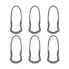 Spartan Zipper PULLS (6 Pack) (Black) view 3
