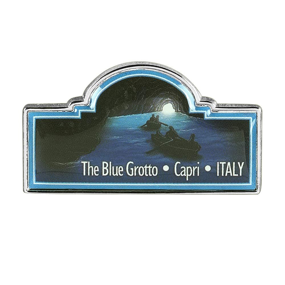 Collectible Novelty Pin for Backpack, Scarf - Made From Jeweler Class Metal - Spartan and the Green Egg Explorer Pin Series: The Blue Grotto - Capri, Italy (36)
